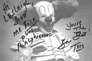 Bozo Autograph