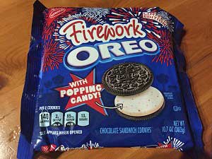 Firework Oreos