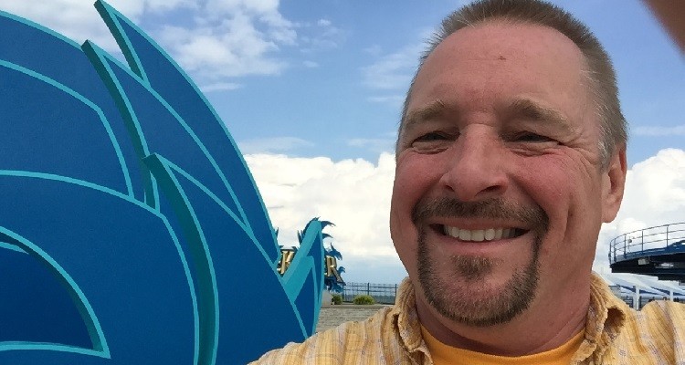 Scott at Cedar Point