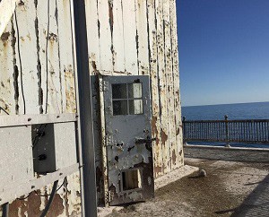 North Manitou Shoal Lighthouse Door