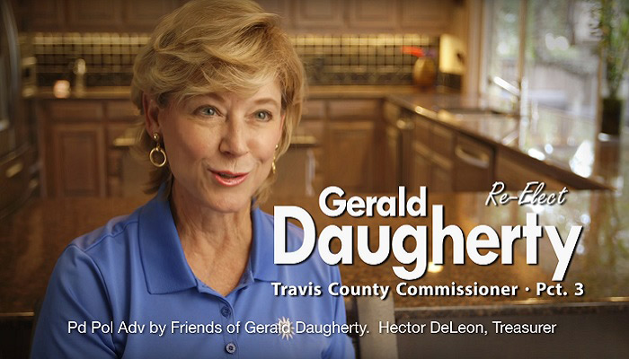 Re-elect Gerald Daugherty