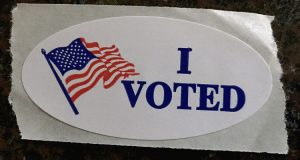 I Voted Sticker