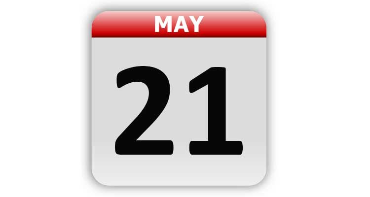 May 21