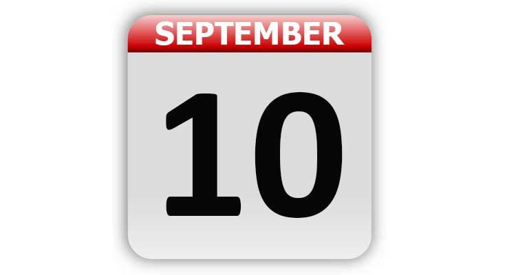 September 10