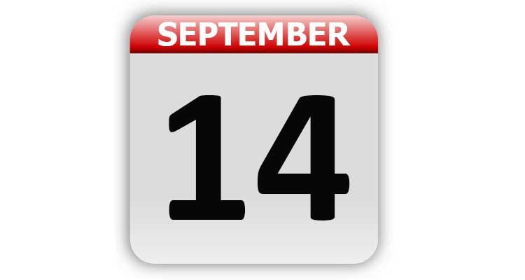 September 14