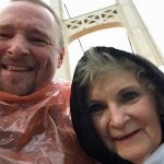 Scott & Mom Walk the Bridge
