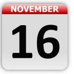 November 16