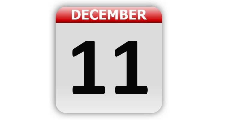 December 11