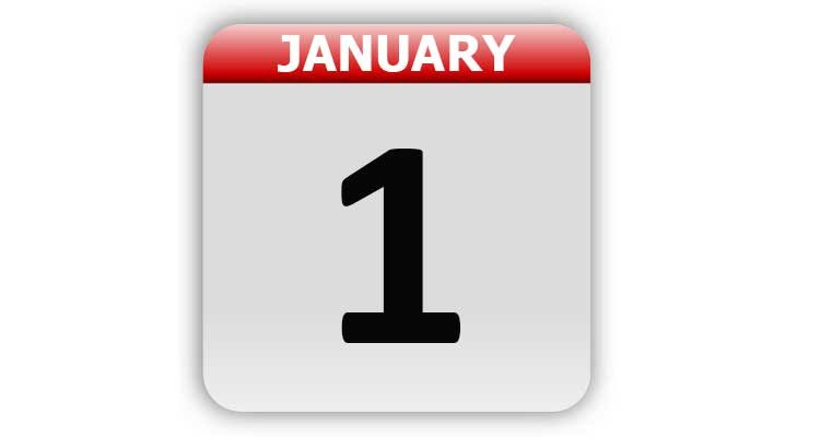 January 1