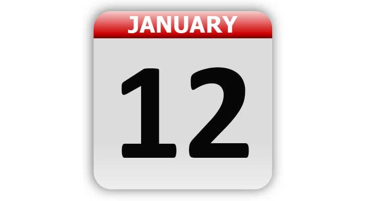 January 12