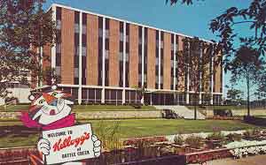 Kellogg's Cereal Factory Postcard