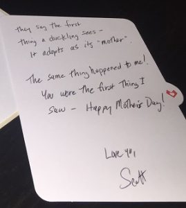 Mother's Day Card Inside