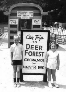 Scott & Debbie at Deer Forest 1970