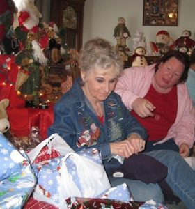 Mom and Debbie Christmas 2009