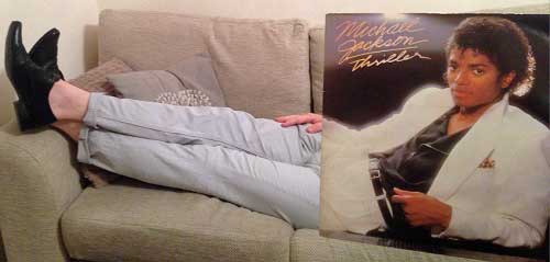 Sleeveface Michael Jackson