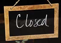 Closed Sign