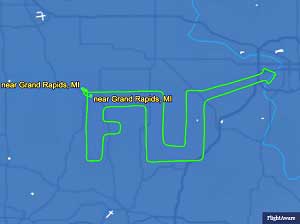 FU Flight Path