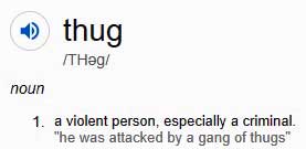 Thug Google Search