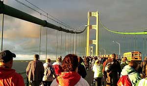 Mackinac Bridge Walk