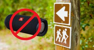 Take a Hike without Music