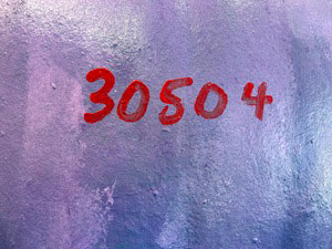 Coat of paint number 30,504