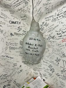 The original ball of paint with only 1,000 coats.